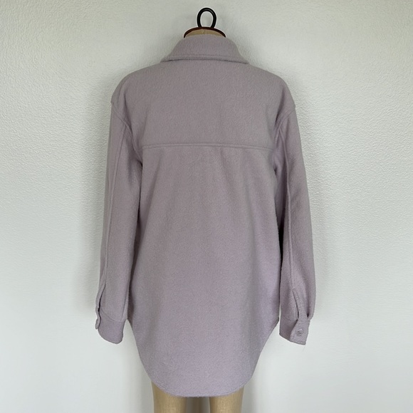 Joie Button Up Shacket Purple Size L - Picture 3 of 7